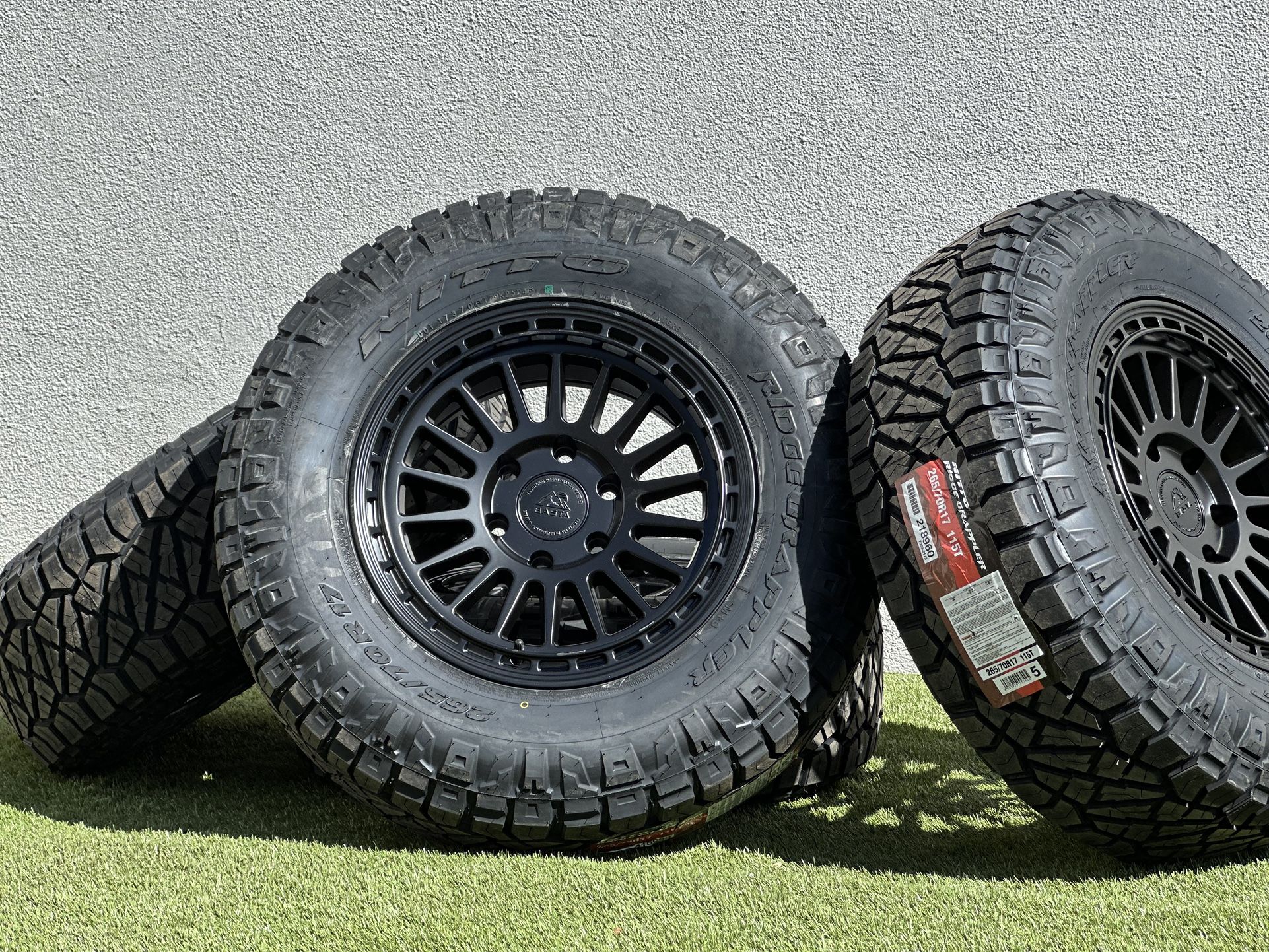NEW 17” Rotary Forged Wheels Toyota Tacoma Rims 4Runner Nitto 265/70R17 A/T Tires FJ Cruiser Sequoia Tundra