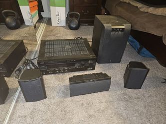Yamaha Home Sound System With Speakers And Sub