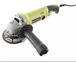 Ryobi Angle Grinder, Model AG454 - 7.5 Amp 120V AC 11,000 RPM, Corded, Open Box