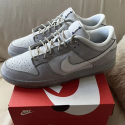 Nike Dunk Low “ Wolf Grey Pure Platinum “ Size 14m