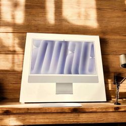 MWUF3LL/A Apple iMac 24” all in one M4 Chip 8 core CPU 8 GPU 16Gb 256Gb 2yr warranty 
