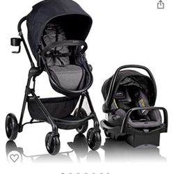 Baby Stroller And Car Seat Travel System 