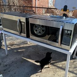 Two Samsung Microwave