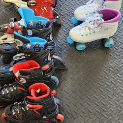 Rollerblades And Roller skates 