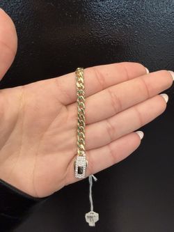 10kt Monaco Bracelet 
