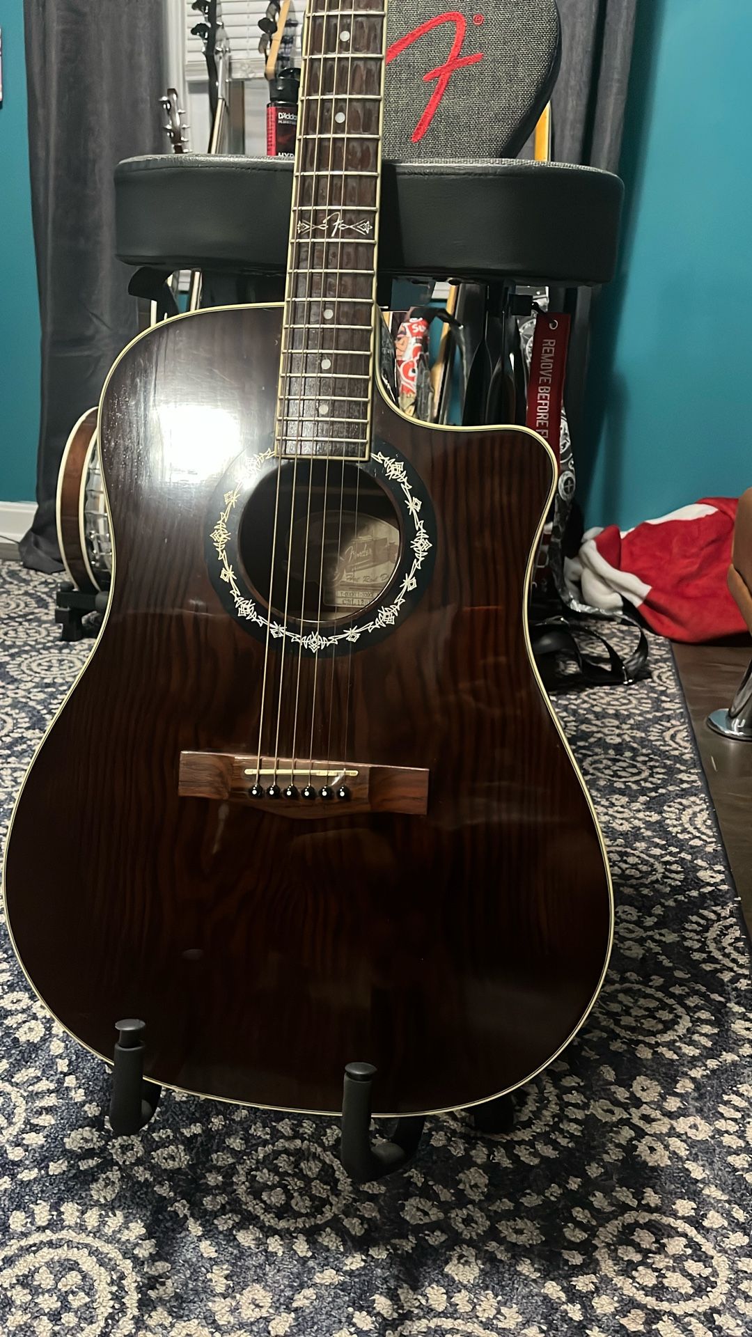 Fender T-Bucket Electro Acoustic Guitar w/ Case