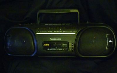 Old School Portable Stereo Tape player