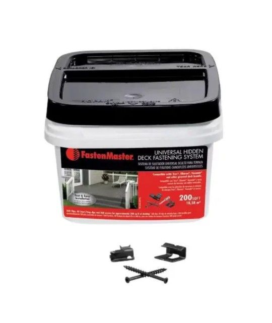 COMPOSITE DECK HIDDEN FASTENERS FOR TREX FIBERON VERANDA DECKING BOARDS