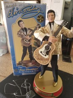 Elvis Presley dancing doll singing