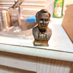 A Lincoln Brass Monument