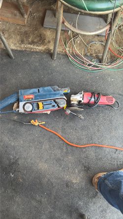 Sander and grinder