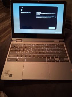 Chrome/Lenovo laptop