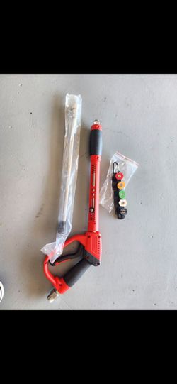 Pressure Washer Gun 5000psi with Wand and Nozzle Tips