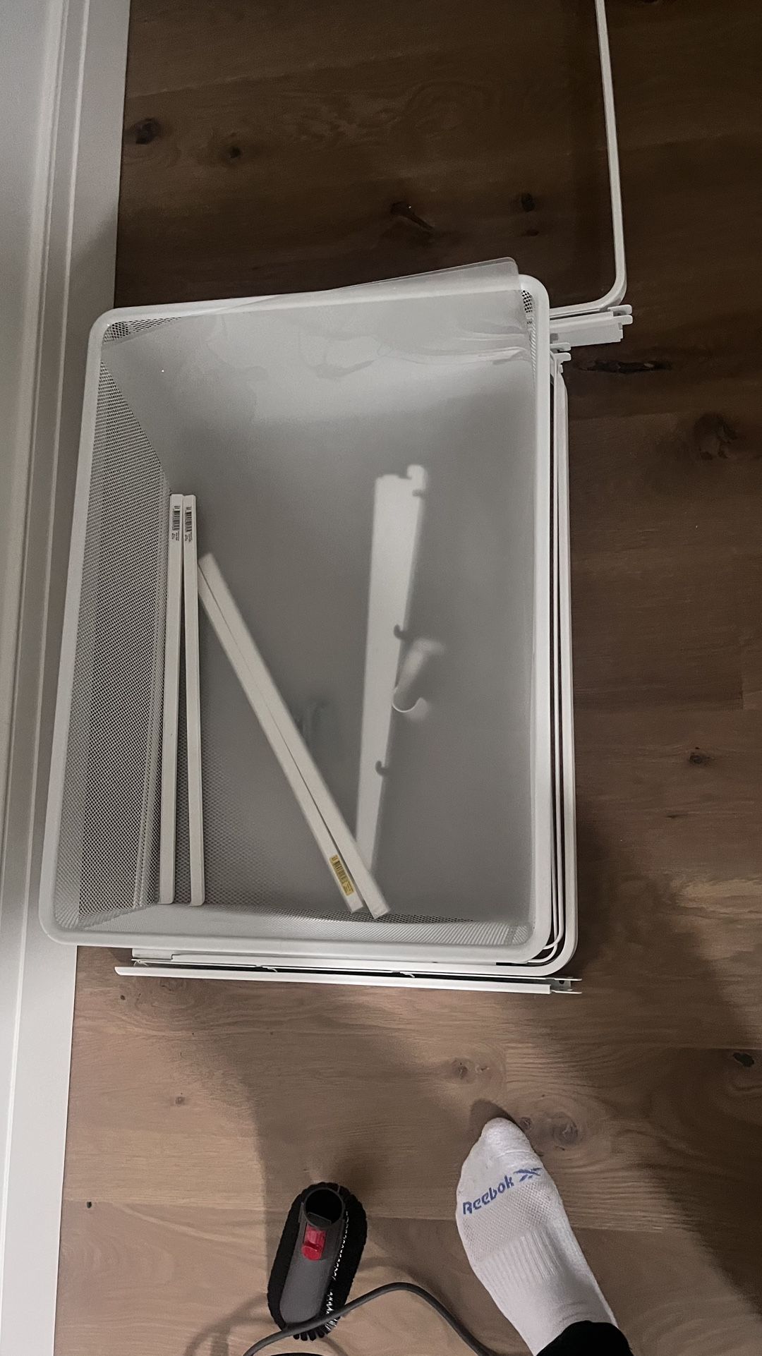 Elfa Shelving 88 And 84 Inch Tall Hanging Brackets For Height 55 Inch Wide For Spanning In Between