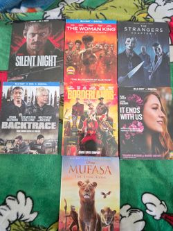 Lot of 7 Blu-Ray Movies ($30 for All)