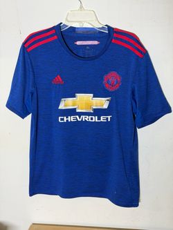 2016-17 Adidas Manchester United Ibrahimovic #9 Away Jersey Men’s Large