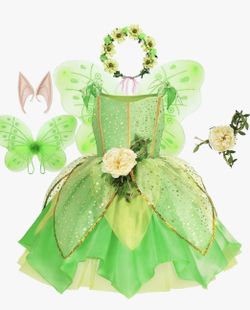 Fairy costume. For girls. Size 6–7 years