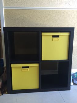 Square 4 spaces cabinet