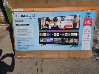 75qned84B 75” Lg smart 4k Qned hdr tv