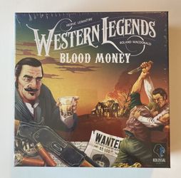 Western Legends Boardgame Blood Money Expansion