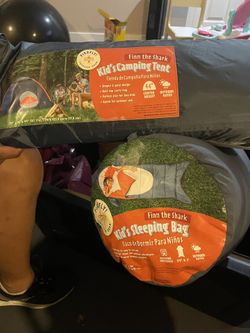 Kids Tent And Sleeping Bag