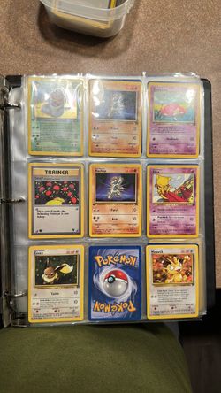 Vintage Pokemon cards