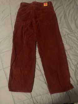 Maroon Corduroy Empire Jeans (size 28)