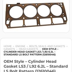 Ls3/l92 Gpi Head Gaskets 