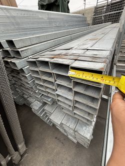 Rectangular Galvanized Tubing 2'' x 4'' x 20' 11Gauge per piece