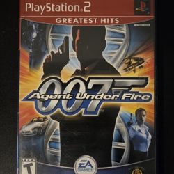 PS2 Game- 007 AGENT UNDER FIRE