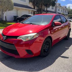 2014 Toyot Corolla Le 