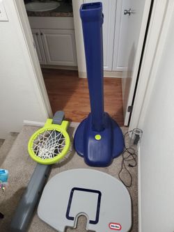 Little Tikes basketball hoop