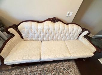 Louis XV Style sofa and loveat.
