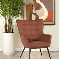 Beautiful Mid-Century Modern Chair With Flared Arms! Lowest Prices Ever!