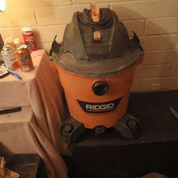 Shop Vac And Ridgid Brand Good Condition