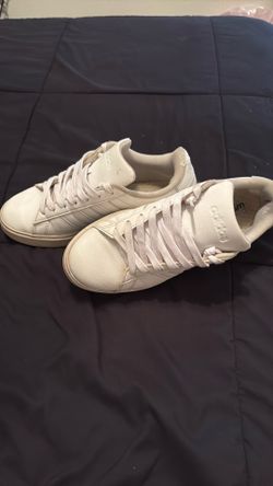 white adidas shoes