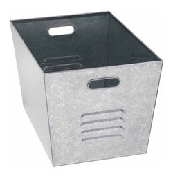 Edsal steel galvanized utility bins set of 6