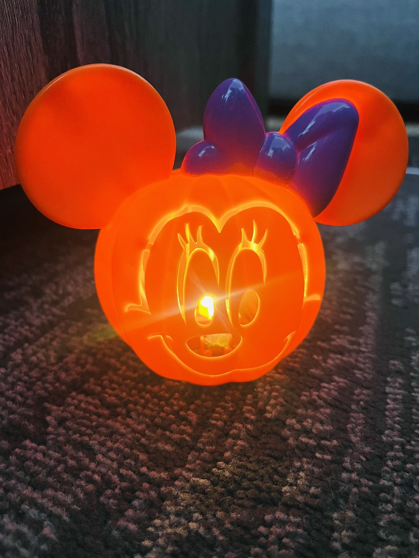 Disney Mini Light Up Pumpkin 