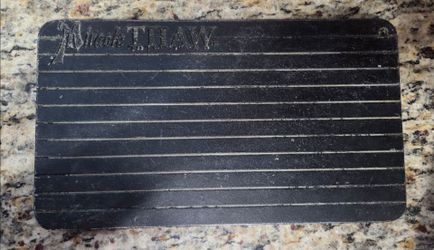 Thaw tray
