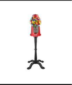 New Other Great Northern 15" Popcorn Gumball Machine With Stand & Coin Bank, Red