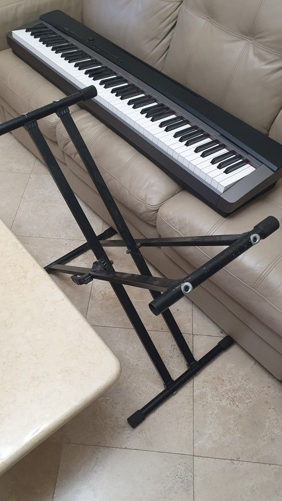 Weighed Keyes Casio Privia 88 Keys Keyboard Piano, Pedal, Stand