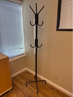 Brown Coat Rack