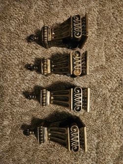 Renaissance Gold Curtain Drapery Sconce