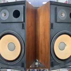 JBL L-88 Legendary Studio Monitor Speakers Vintage 1970 Original Working Perfect