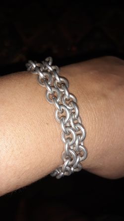 Silver tiffany bracelet