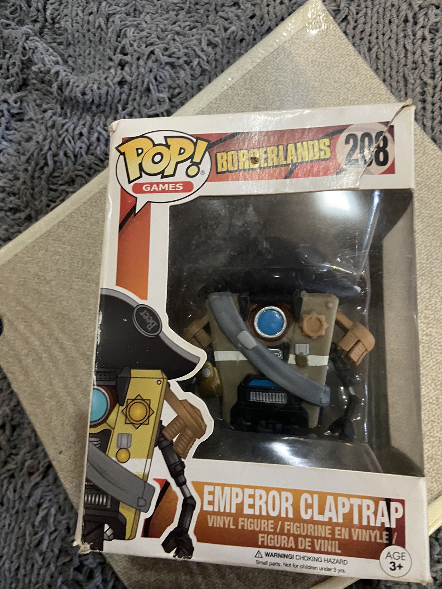 Clap Trap Emperor Pop Toy Collectible