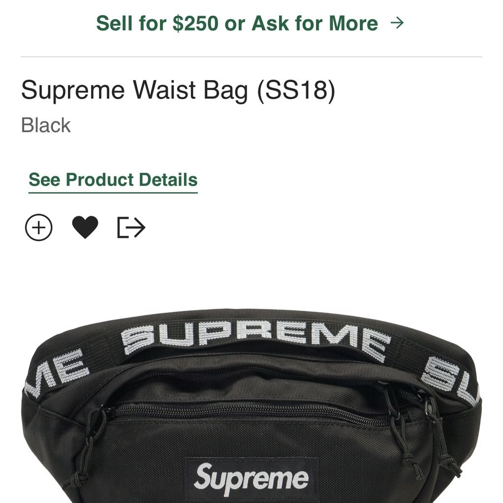 Supreme Waist Bag SS18 for Sale in Redmond, WA - OfferUp