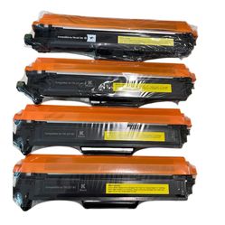 4 New Compatible TN-227BK Black Toner Cartridges for Brother Color Laser Printer