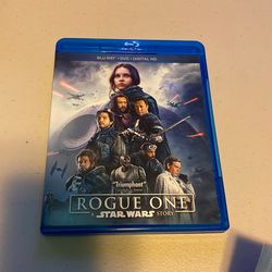 Star Wars Rogue One Blu-Ray, DVD, Digital Code