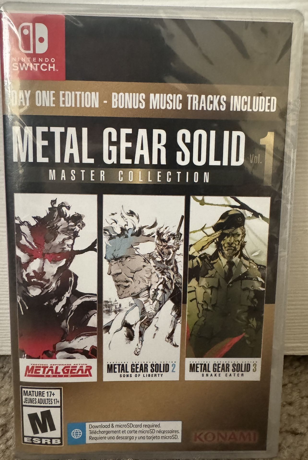 Metal Gear Solid: Master Collection Vol.1 Nintendo Switch